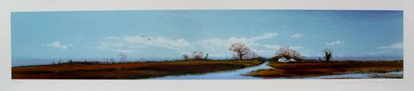 Ged Mitchell Hand Signed Limited Edition Giclee:"Landscape VI"