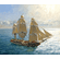 Geoff Hunt Artist Signed Limited Edition Canvas Giclee:"Flying Kites HMS Surprise under Royals and Stunsails"