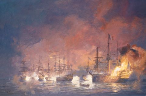 Geoff Hunt Hand Signed and Numbered Limited Edition Giclee on Paper:"Tenacious"