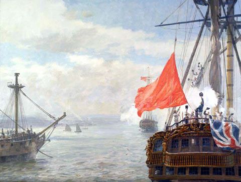 Geoff Hunt Handsigned & Numbered Limited Edition Giclee on Paper:"Mutiny"