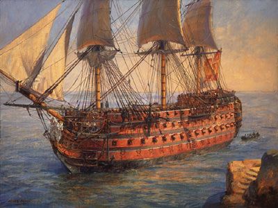 Geoff Hunt Handsigned & Numbered Limited Edition Print:"Santisimia Trinidad"