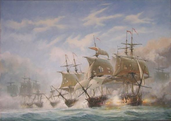Geoffrey Huband Handsigned and Numbered Limited Edition Print:"Form Line of Battle"