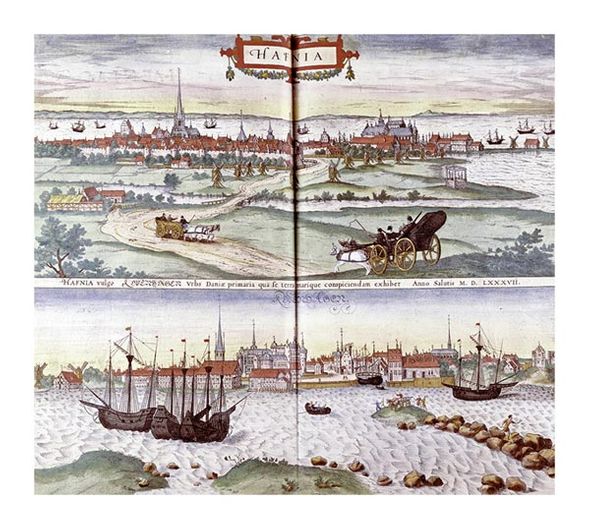 Georg Braun Fine Art Open Edition Gicl&eacute;e:"Civitates Orbis Terrarum"