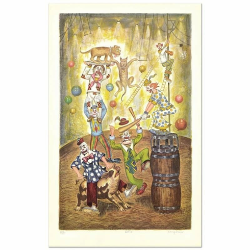 George Crionas Signed Limited Edition Lithograph Print: "Act II"