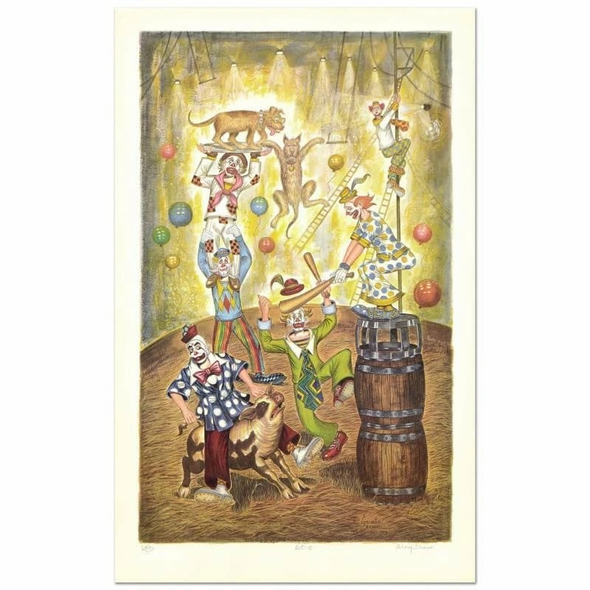 George Crionas Signed Limited Edition Lithograph Print: "Act II"