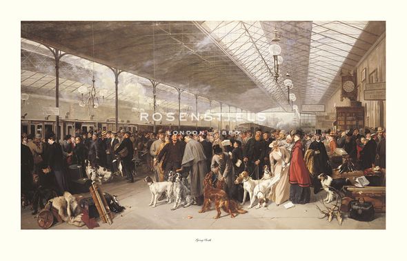George Earl Hand Numbered Limited Edition Print on Paper :"Coming South"