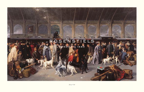 George Earl Hand Numbered Limited Edition Print on Paper :"Going North"