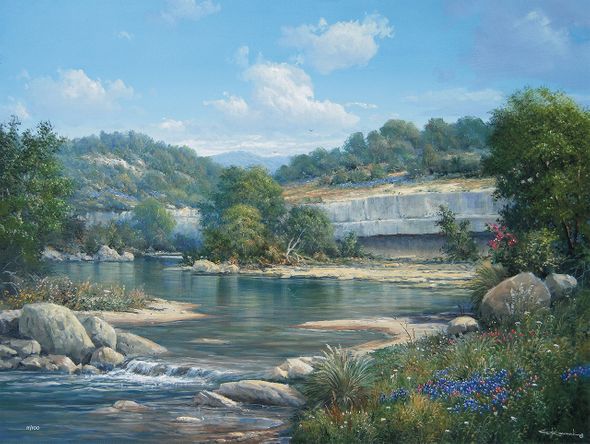 George Kovach Limited Edition Museum Quality Gicl&eacute;e: "Around the Bend"