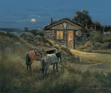 George Kovach Limited Edition Museum Quality Gicl&eacute;e: "Waylon's Place"
