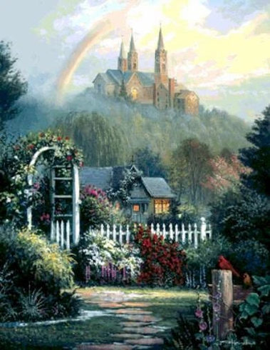 George Kovach Signed and Numbered Limited Edition  Lithograph: "The Covenant"