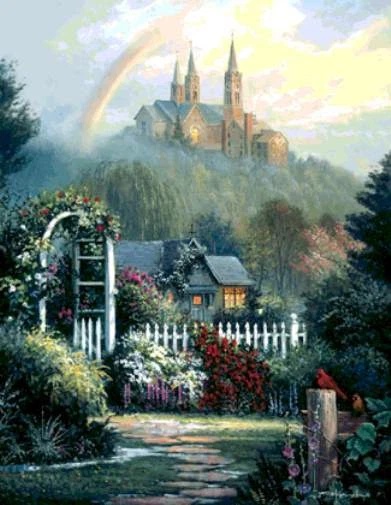 George Kovach Signed and Numbered Limited Edition  Lithograph: "The Covenant"