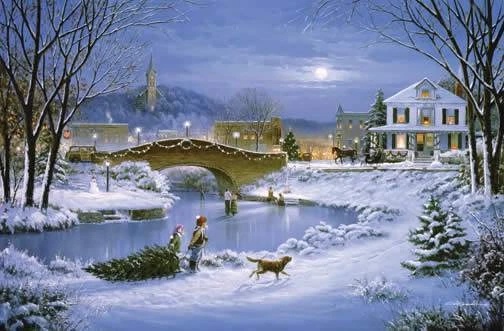 George Kovach Signed and Numbered Limited Edition Lithograph: "Treasured Memories"