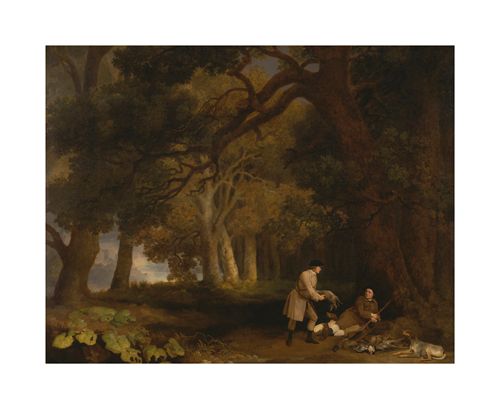 George Stubbs Hand Numbered Limited Edition Print on Paper :"A Repose after Shooting"