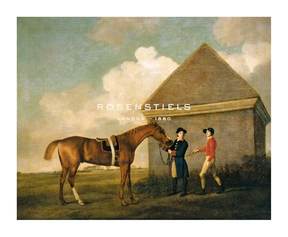 George Stubbs Hand Numbered Limited Edition Print on Paper :"Eclipse, A Dark Chestnut"