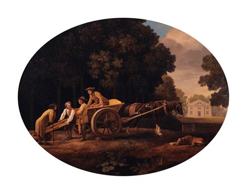 George Stubbs Hand Numbered Limited Edition Print on Paper :"Labourers"