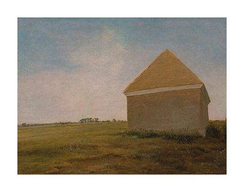 George Stubbs Hand Numbered Limited Edition Print on Paper :"Newmarket Heath, with a Rubbing-Down House"