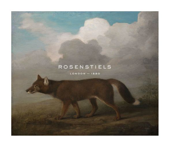 George Stubbs Hand Numbered Limited Edition Print on Paper :"Portrait of a Large Dog (Dingo)"