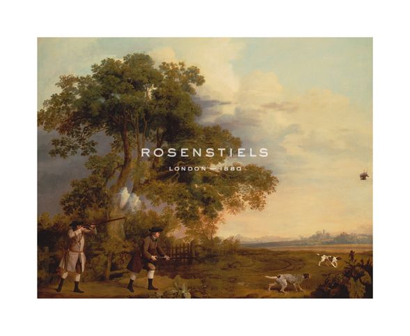 George Stubbs Hand Numbered Limited Edition Print on Paper :"Two Gentlemen Shooting"