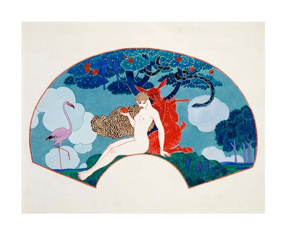 Georges Barbier Fine Art Open Edition Gicl&eacute;e:"Eve"