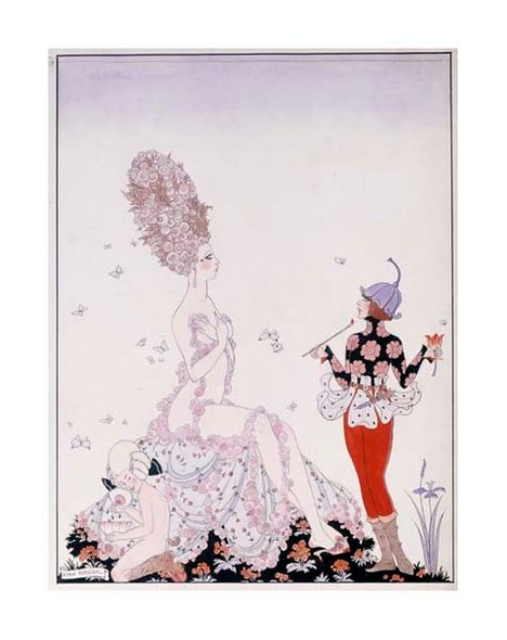 Georges Barbier Fine Art Open Edition Giclée:"Mother Nature"