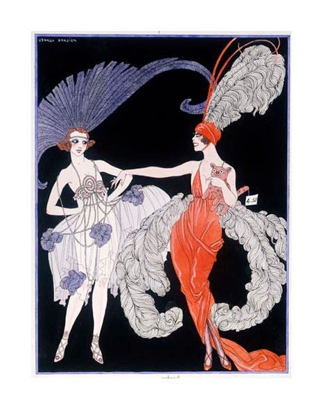 Georges Barbier Fine Art Open Edition Gicl&eacute;e:"The Purchase"