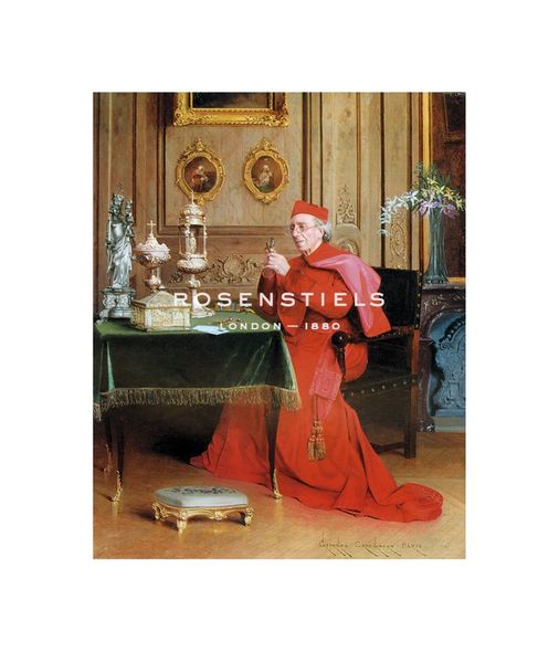 Georges Croegaert Hand Numbered Limited Edition Print on Paper :"A Church Legacy"
