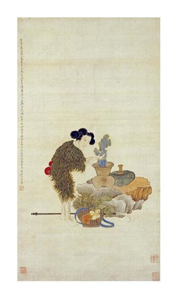 Gia Qi Fine Art Open Edition Giclée:"Longevity"