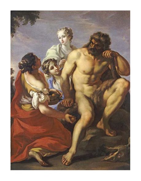 Gianantonio Pellegrini Fine Art Open Edition Gicl&eacute;e:"Hercules in the Garden of the Hesperides"