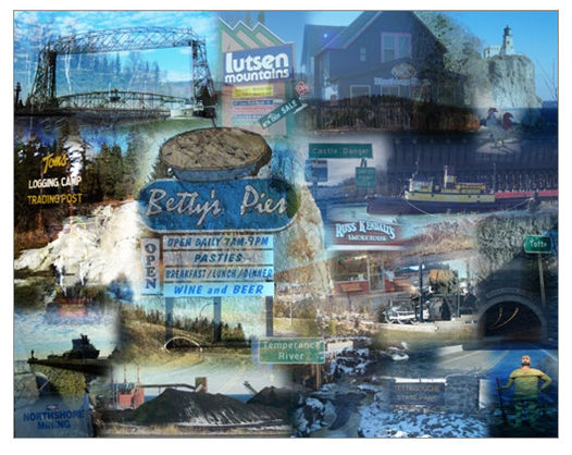 Giesla Hoelscher Open Edition Canvas: "North Shore Duluth"