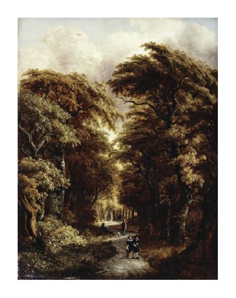 Gillis Rombouts Fine Art Open Edition Gicl&eacute;e:"In the Forest"