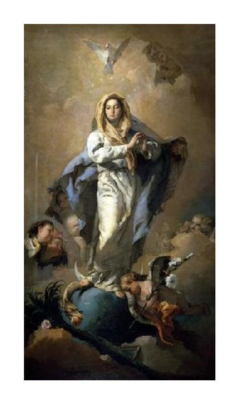 Giovanni Battista Tiepolo Fine Art Open Edition Gicl&eacute;e:"Conception"