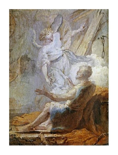 Giovanni Battista Tiepolo Fine Art Open Edition Gicl&eacute;e:"Liberation of Saint Peter"
