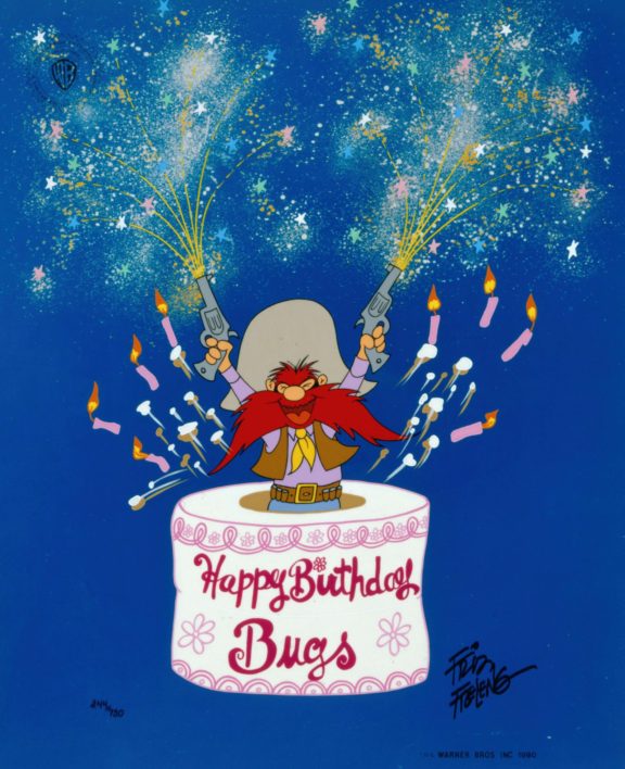 Friz Freleng Artist Signed Limited Edition Animation Cel:"Celebration"