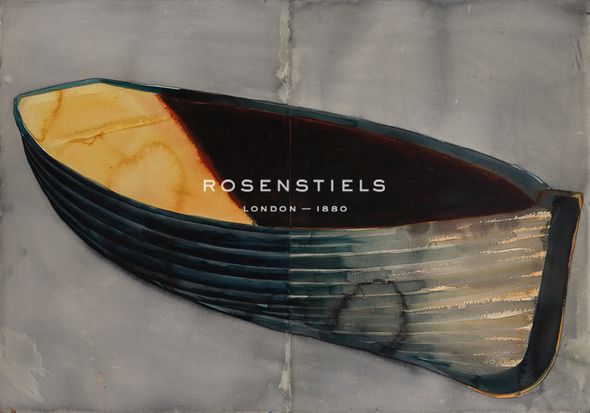 Graham Dean Hand Numbered Limited Edition Print on Paper :"Boat"