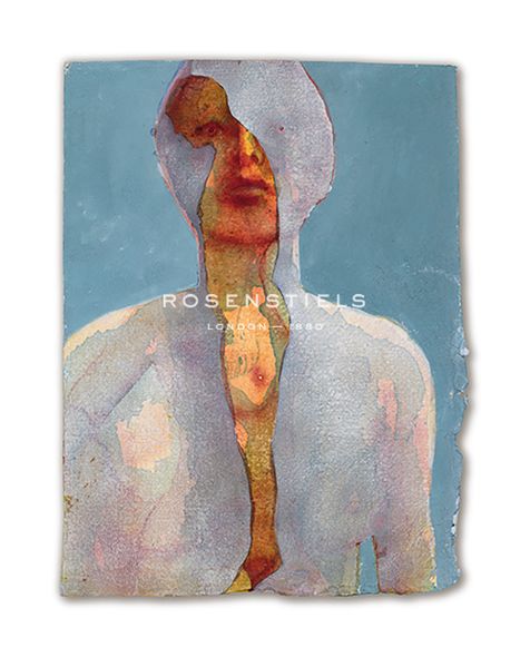 Graham Dean Hand Numbered Limited Edition Print on Paper :"Leaning Figure 4"