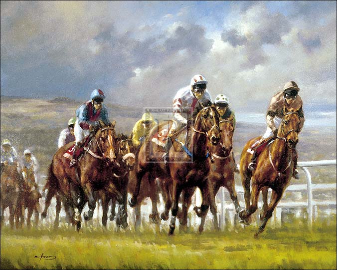 Graham Isom Hand Numbered Limited Edition Print on Paper :"Turning for Home"