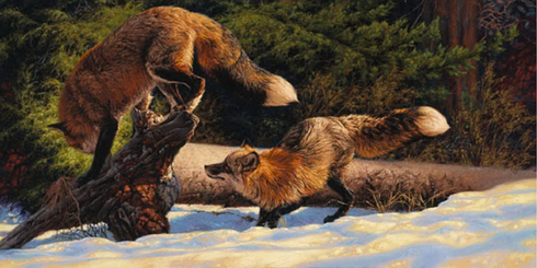 Greg Beecham Artist Proof Limited Edition Print:"Tag Team"