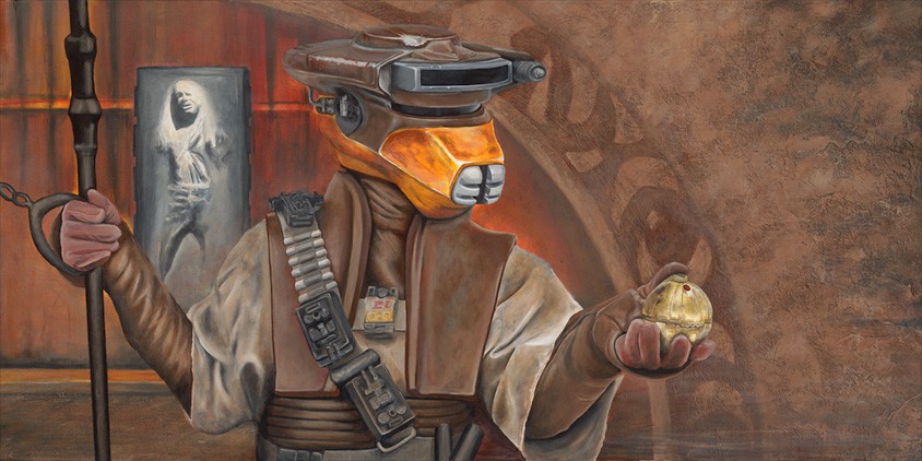 Greg Lipton Star Wars Limited Edition Art: Infiltrator - Princess Leia