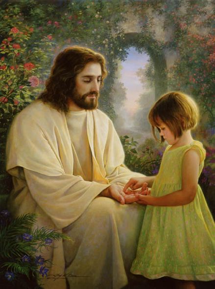 Greg Olsen&copy; Hand Signed and Numbered Limited Edition Canvas:"I Feel My Saviors Love"