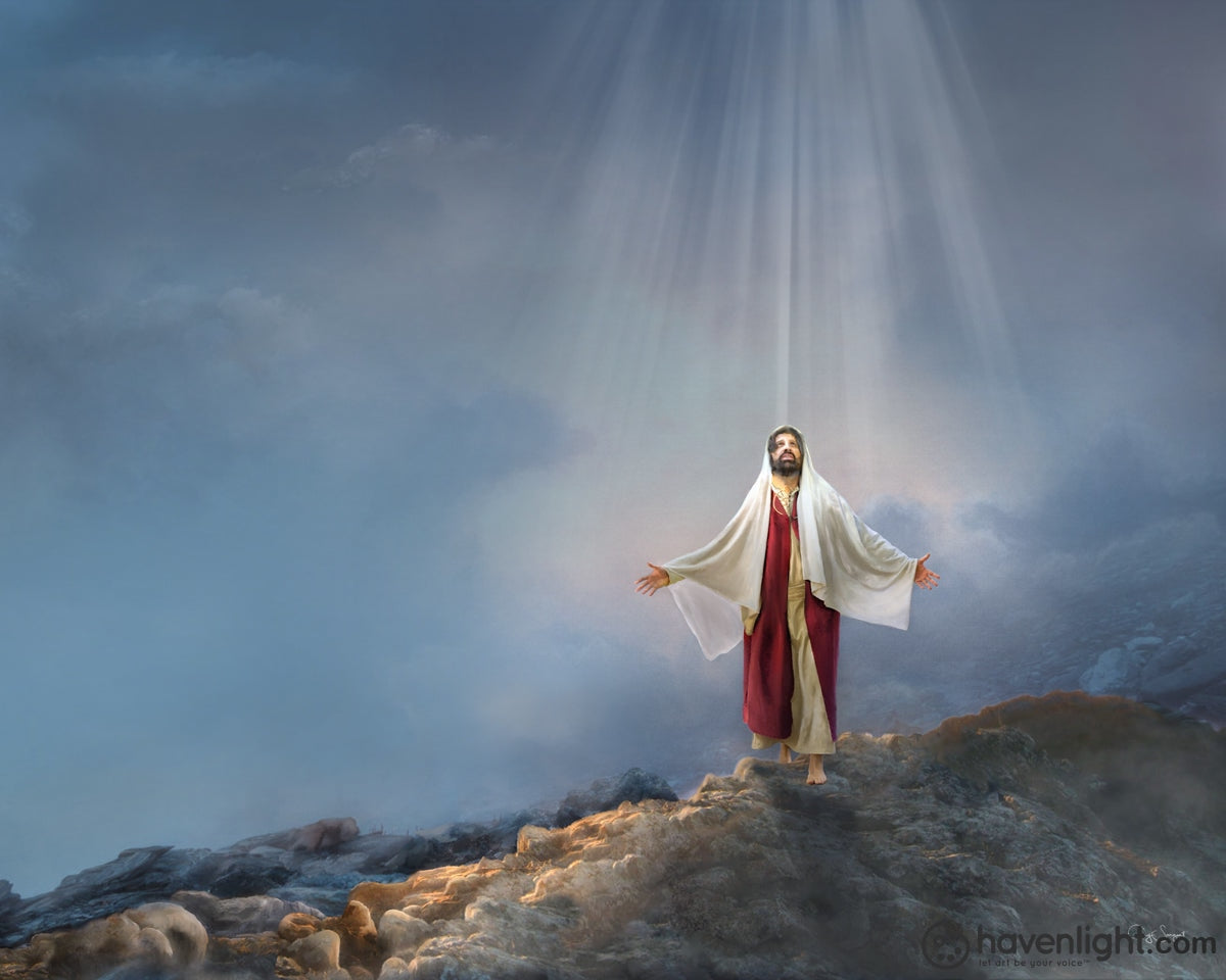 Greg Sargent Fine Art Canvas Giclee: "Walk in Righteousness"