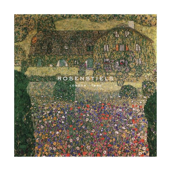 Gustav Klimt Hand Numbered Limited Edition Print on Paper :"Country House By The Attersee"