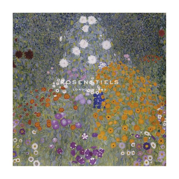 Gustav Klimt Hand Numbered Limited Edition Print on Paper :"Flower Garden"