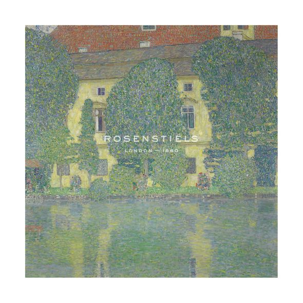 Gustav Klimt Hand Numbered Limited Edition Print on Paper :"Schloss Kammer am Attersee III"