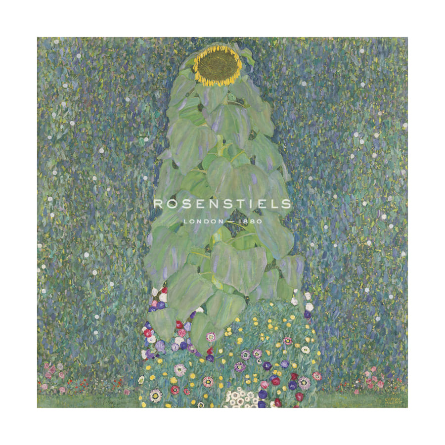 Gustav Klimt Hand Numbered Limited Edition Print on Paper :"Sunflower"