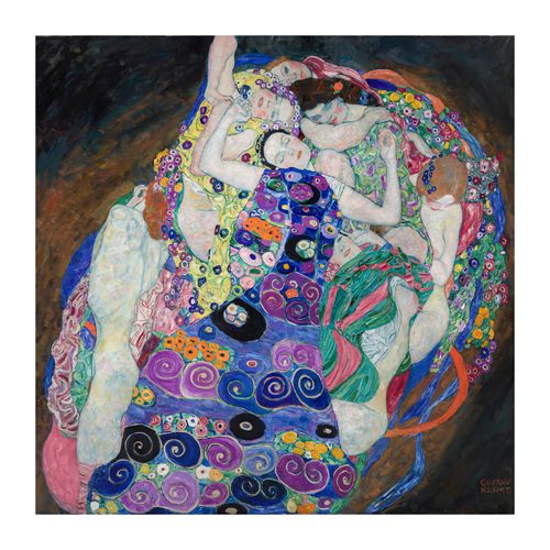 Gustav Klimt Hand Numbered Limited Edition Print on Paper :"The Maiden"