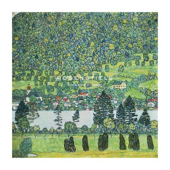 Gustav Klimt Hand Numbered Limited Edition Print on Paper :"Waldabhang In Unterach Am Attersee"