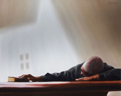 Gwen Gorby Limited Edition Signed Giclee:"Rest My Soul"