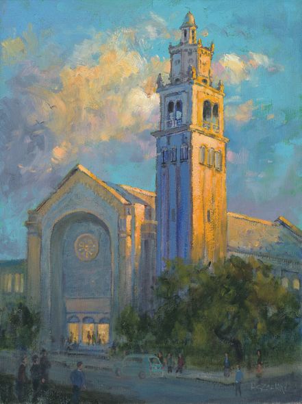 H. C. Zachry Limited Edition Museum Quality Gicl&eacute;e: "Baptist Church"