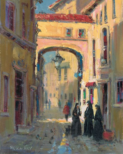 H. C. Zachry Limited Edition Museum Quality Gicl&eacute;e: "Rome Nuns"