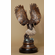 Handcrafted Solid Bronze Sculpture:"Eagle" (15.5" H)